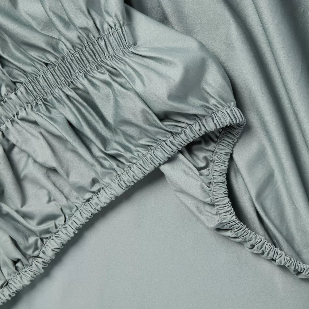 Queen 800 Thread Count 4pc Hotel Collection Sheet Set Single Baratta Light gallery