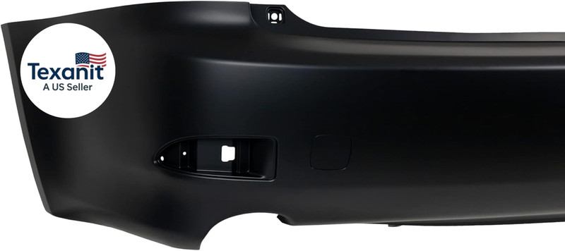 Rear Bumper Cover Compatible with 2006-2008 Lexus IS250, IS350, Primed, with Ref gallery