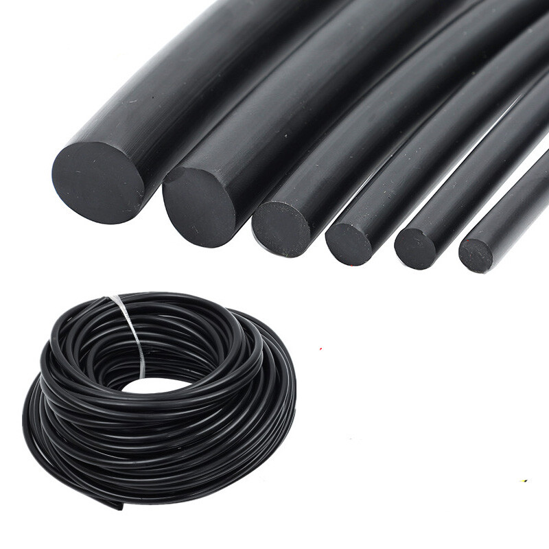 Black Nitrile Rubber NBR Solid Square /O Ring Cord Gasket Oil Seal Sealing Strip gallery