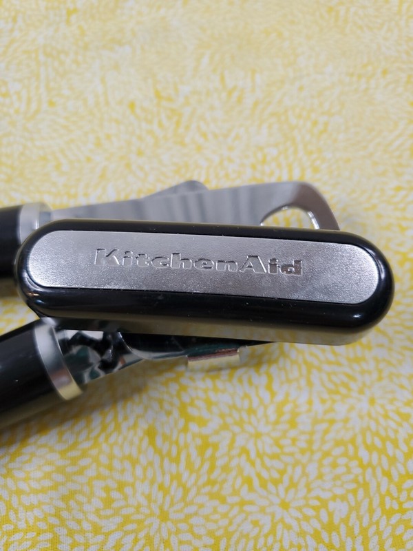 KitchenAid BLK Can Opener MultiFunction Bottle Cap Removal Head Easy Hand Crank gallery