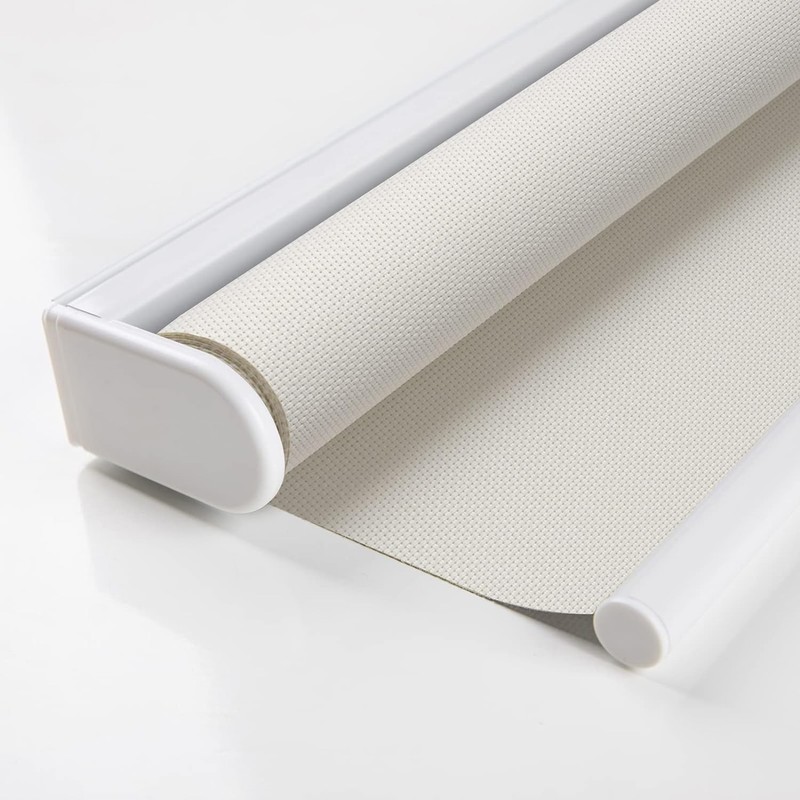 Cordless Roller Shades for Windows Light Filtering Shades with 5% Openness Solar gallery