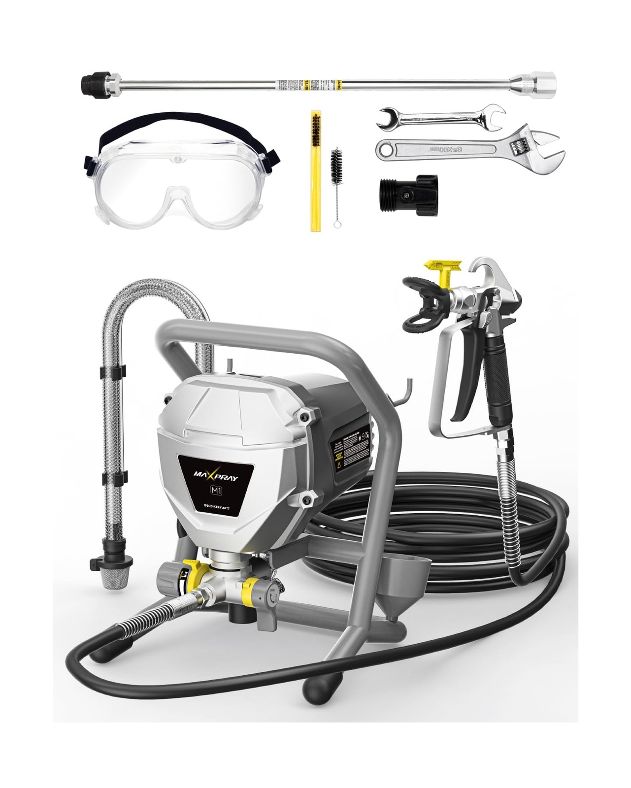 MaXpray M1 Airless Paint Sprayer, Highly Efficient Thinning-Free Minimal Over... gallery