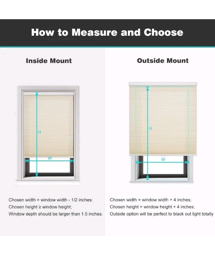 Changshade Cordless & Light Filtering Cellular Shade 33 inches Wide Beige gallery