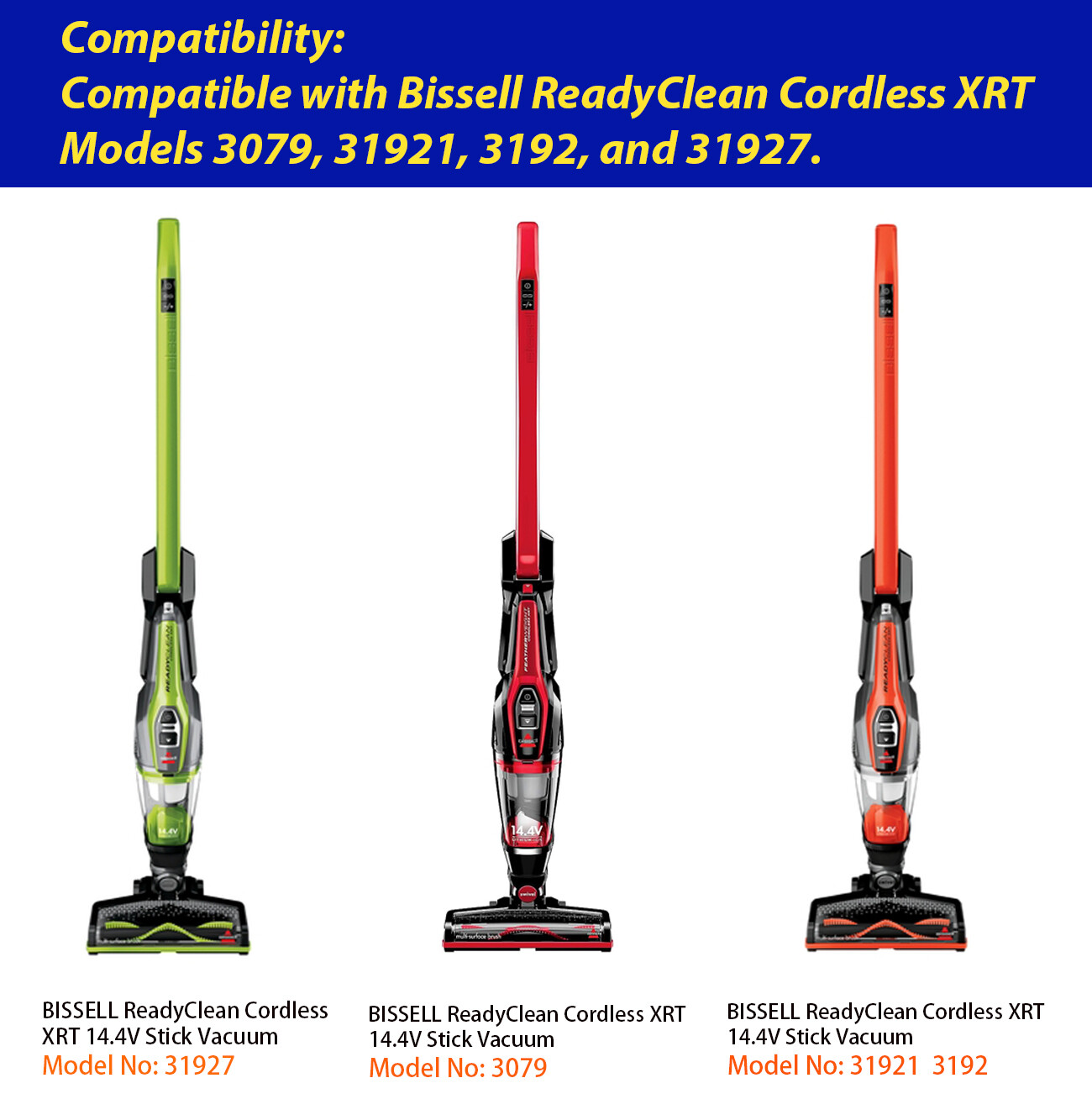 Charger 1627824 for Bissell ReadyClean XRT 3079, 31921, 3192, 31927 14.4V Vacuum gallery