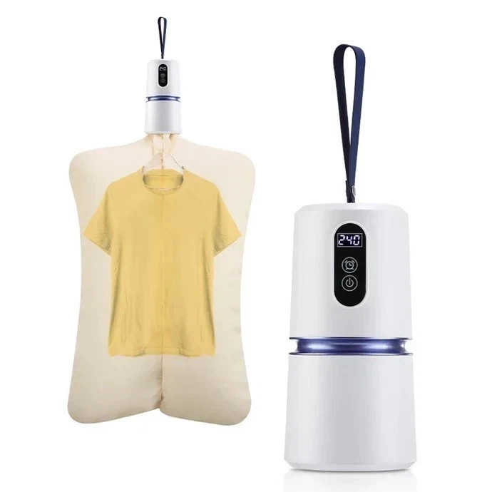 110-220V Smart Portable Clothes Dryer Tumble Laundry Dryer Timer Travel Home gallery