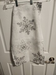 White Snowflake Table Runners 2 Pack 54 By 16 Inches Each
