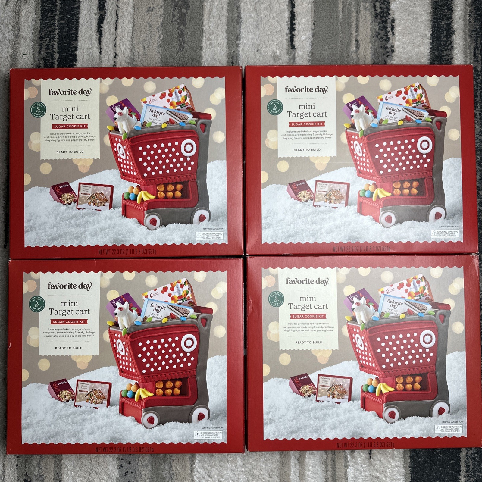 (4x) Favorite Day Mini Target Cart Sugar Cookie Kit - 22.3oz gallery