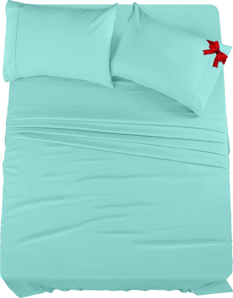 Utopia Bedding Queen Sheet Set – 4 Piece Bed Sheets for Queen Size Bed, Soft ...