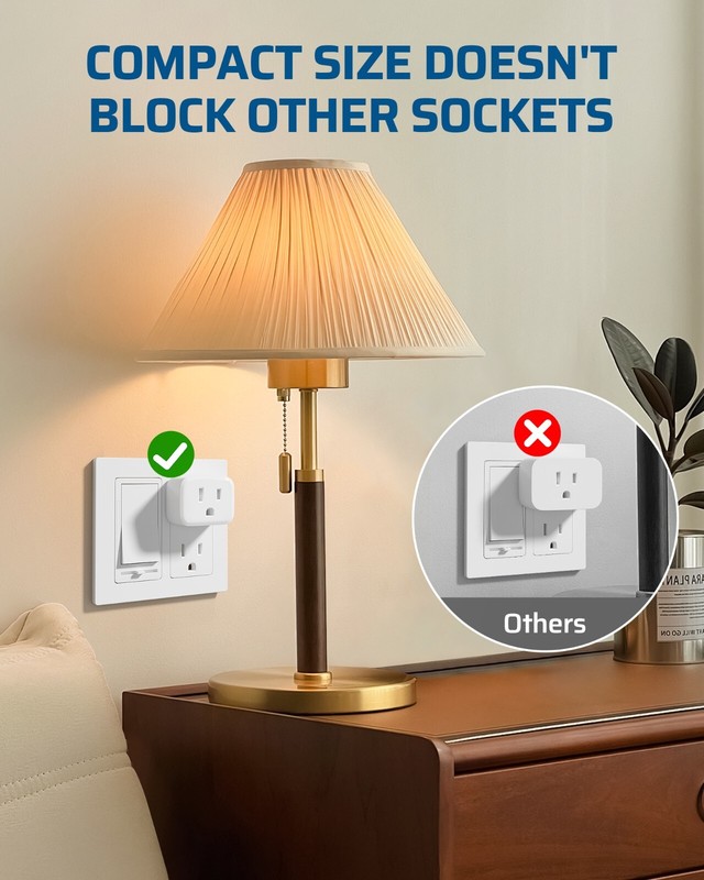 DEWENWILS Wireless Light Switch, Remote Control Outlet Switch for Lamps, Lights, gallery