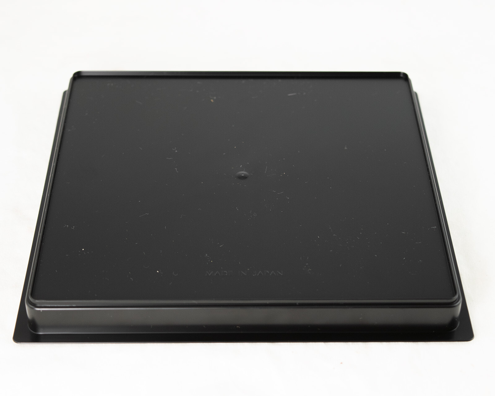 Square Black Japanese Plastic Humidity Trays for Bonsai Tree - 7.5"x 7.5"x 0.75 gallery