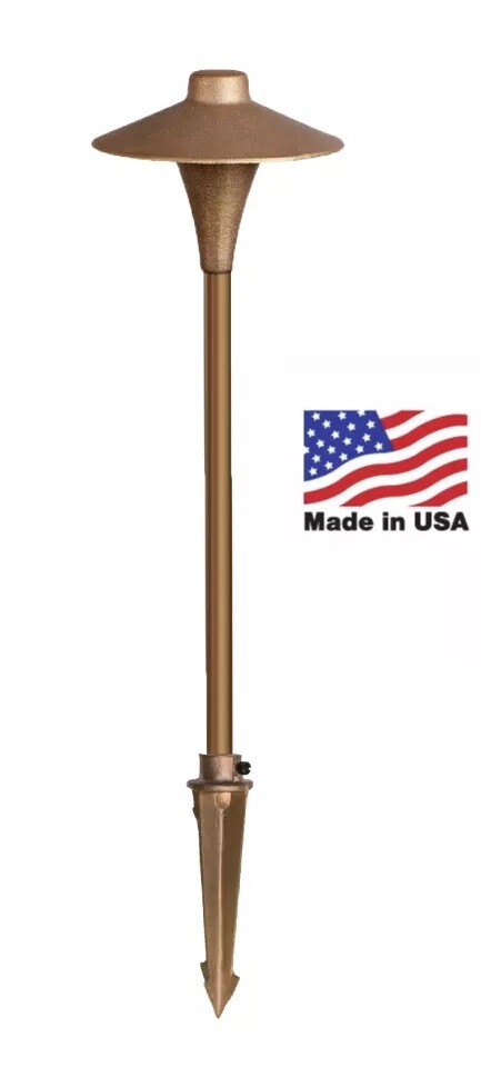 Cast Source SLC Cast CCH1CB Classic Small China Hat Area-Path Light Bronze gallery
