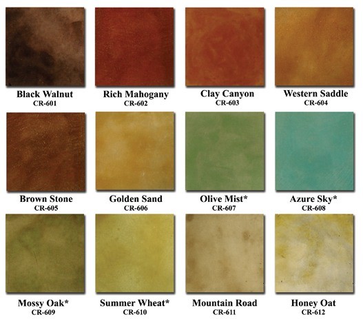 Professional Grade Concrete Acid Stain - 1 Gallon **12 Colors Available*** gallery