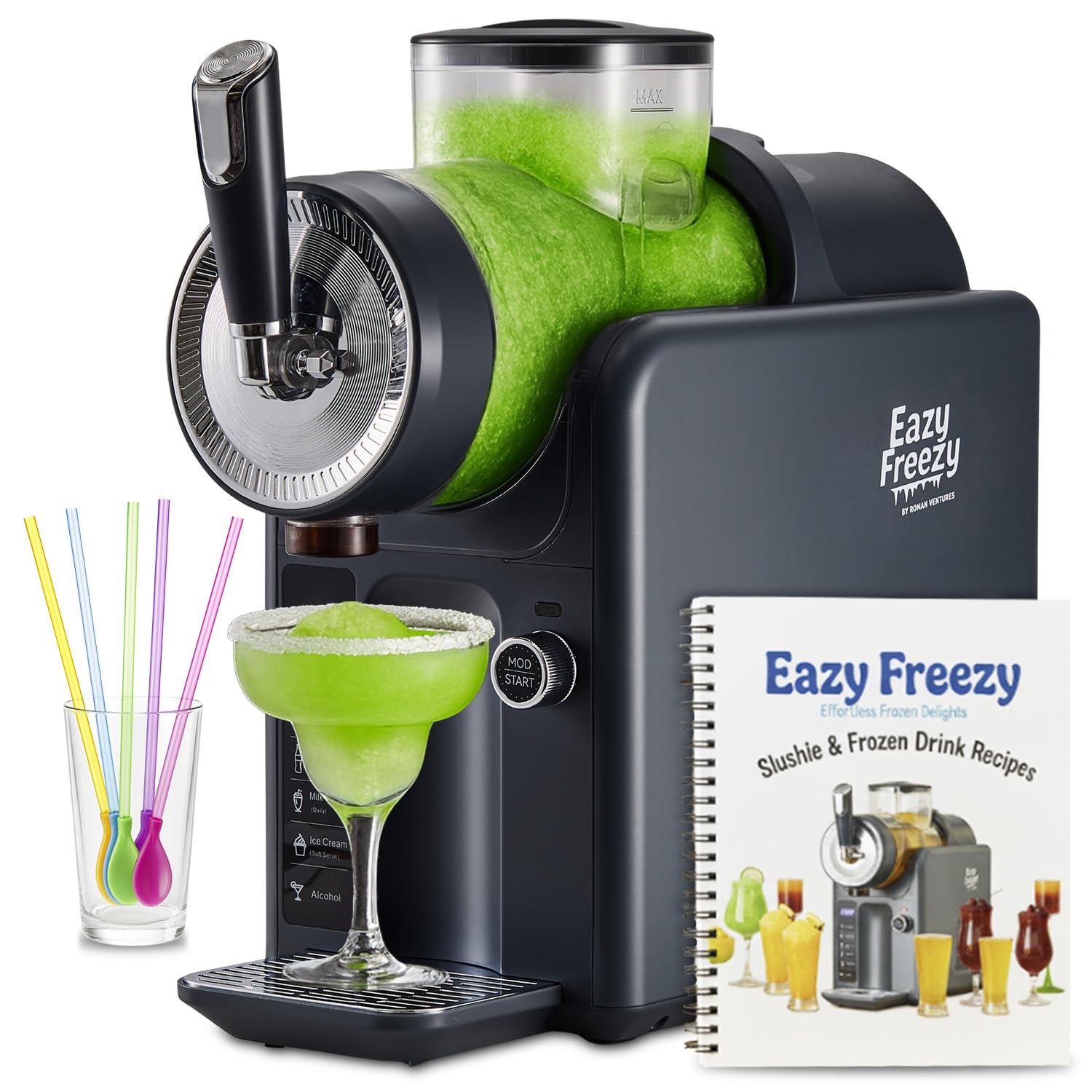 Slushie Machine for Home No Ice Needed Professional Frozen Drink Maker & Soft... gallery