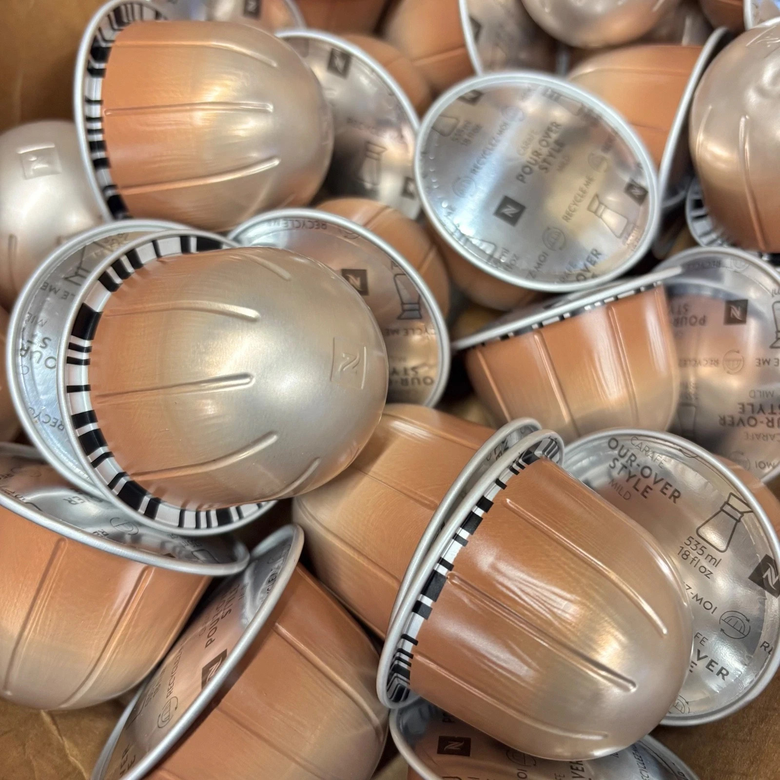 Nespresso Vertuo Carafe Pour-Over Style MILD EQUILIBRE Pods 50 PODS BULK/LOOSE gallery