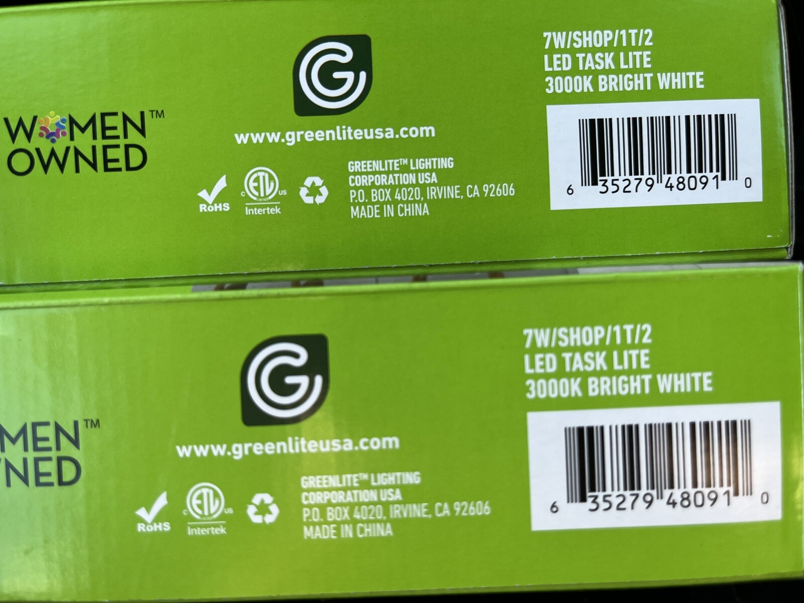 4 Pack Greenlite 7W Linkable Led Task Lite Light 12" Bright White New gallery