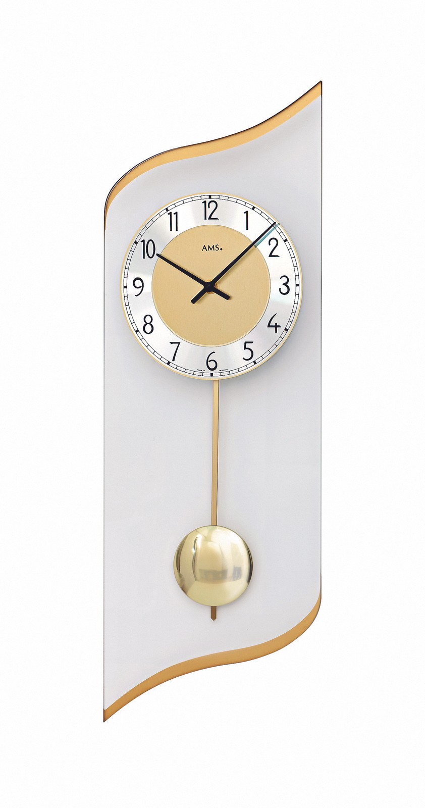 Modern Wall Clock with Quartz Movement by AMS gallery