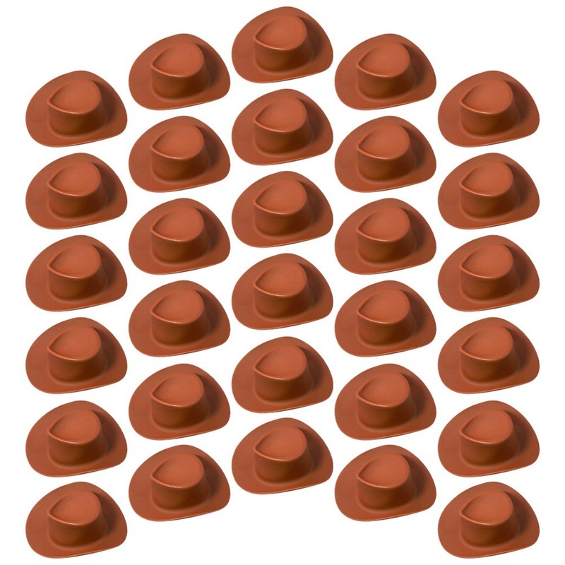 30 Pcs Tiny Cake Hats Mini for Crafts Miniture Decoration gallery