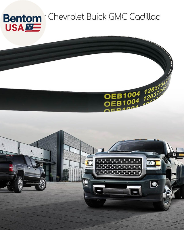 12658178 Air Conditioning Compressor Drive Belt with Tool Fit for Chevrolet Silv gallery