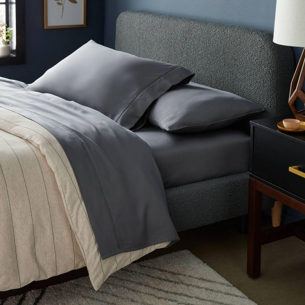 King 320 Thread Count Lyocell Gray - Threshold gallery
