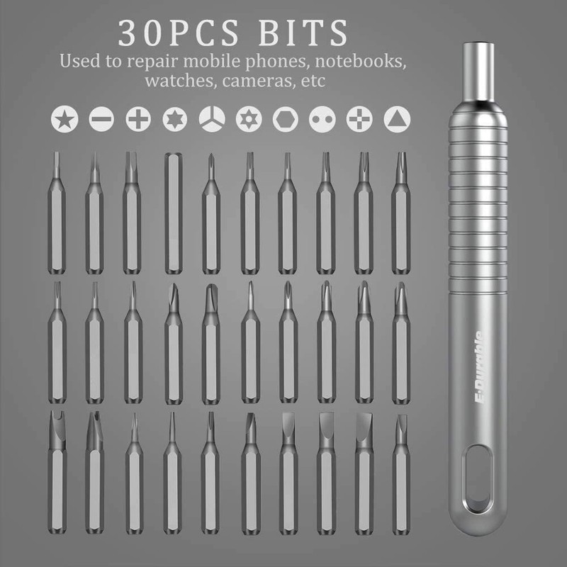 30PC Mini Magnetic Screwdriver For iPhone 16 15 14 12 13 XS Pro Max Tool Kit Set gallery