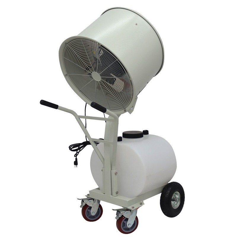 TECHTONGDA® Industrial Misting Cooling Spray Fan 15.85Gal Tank 560m³/min 0-18L/H gallery