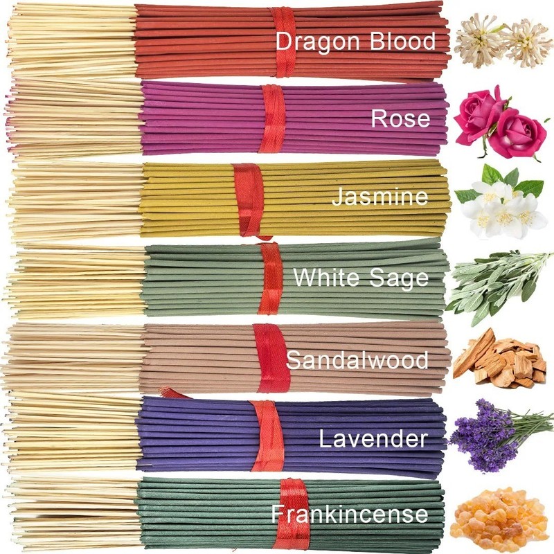 Premium Incense Sticks 280 Count (14 Sets) – Mixed Fragrance Collection –FAST SH gallery