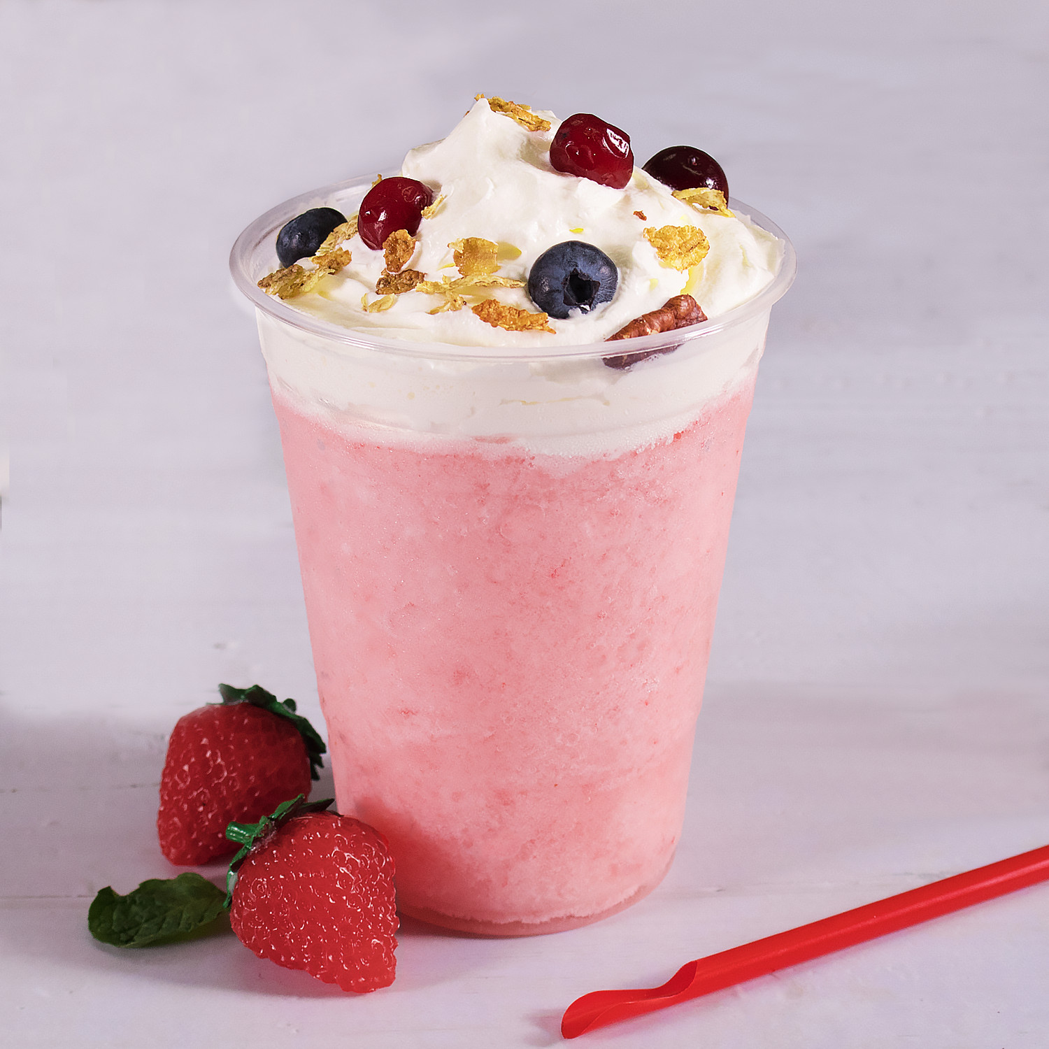 Tea Zone Strawberry Powder/Powdered Drink Mix (2.2 lbs, P1062) for Milk Teas gallery