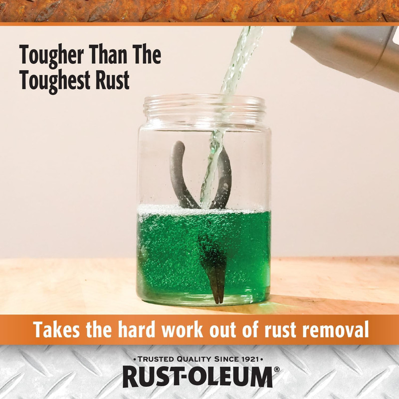 Rust-Oleum Rust Dissolver Soak & Bath | Heavy-Duty Corrosion Remover for Metal T gallery