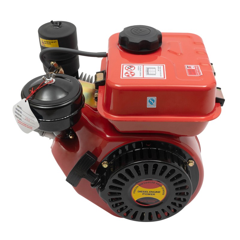 Diesel Engine 196cc 4 Stroke Single Cylinder Forced Air Cooling Diesel Engine gallery