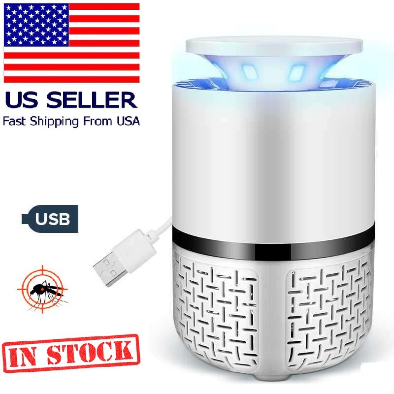 USB Powered Mosquito Killing Lamp, UV LED Light Photocatalyst Fly Bug Dispeller gallery