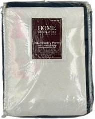 Home Decorators Indigo Solid Back Tab Room Darkening Curtain – 54in W x 84in L