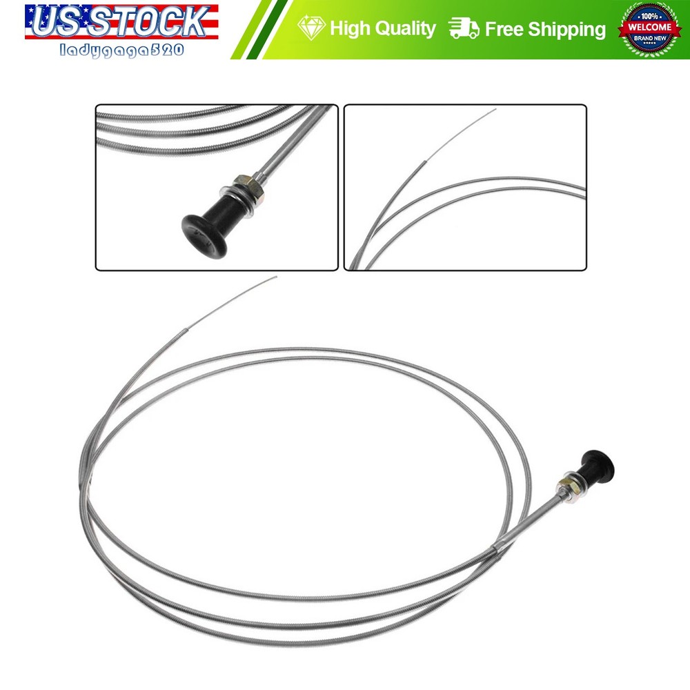 8 FT. Universal Carburetor Choke Cable (60122) Throttle Choke Cable Go Kart