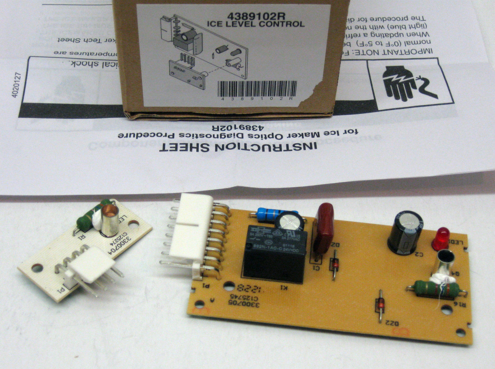4389102 Refrigerator Icemaker Infrared Immiter Board for Whirlpool Kitchenaid gallery