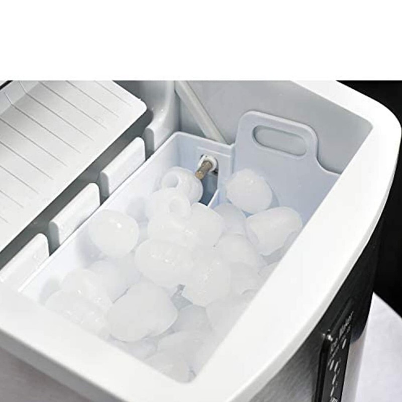 Smad Countertop Ice Maker Stainless Steel Ice Making Machine 33lbs/24h gallery