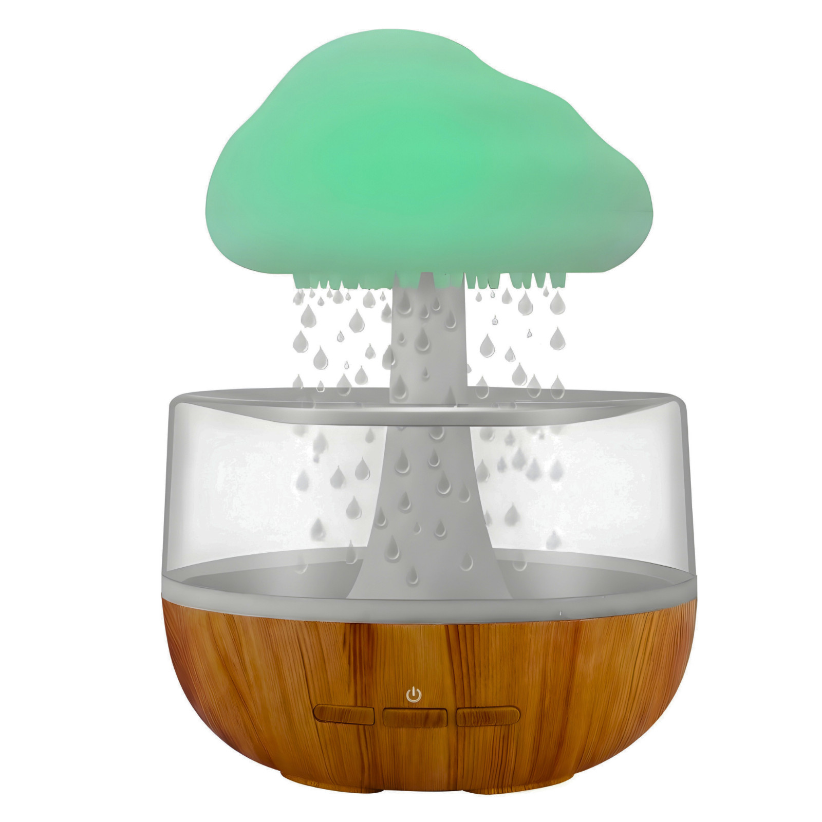 Rain Cloud Essential Oil Diffuser Humidifier 7 Color LED Light gallery