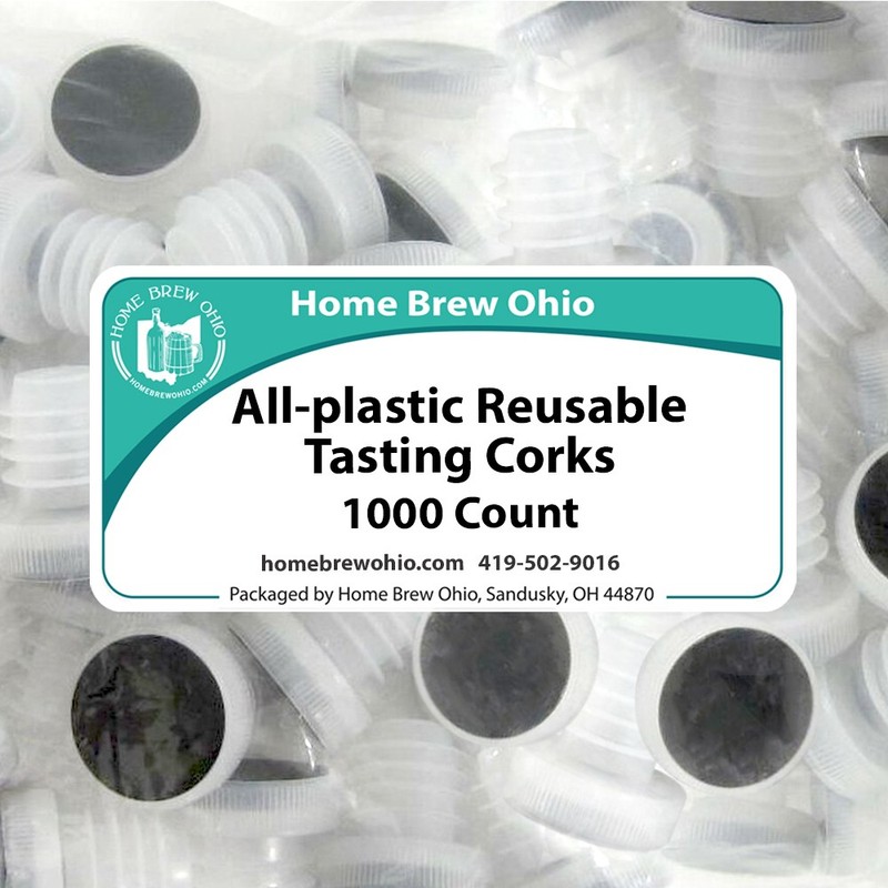 All Plastic Tasting Corks Bulk Package 1000 Count gallery