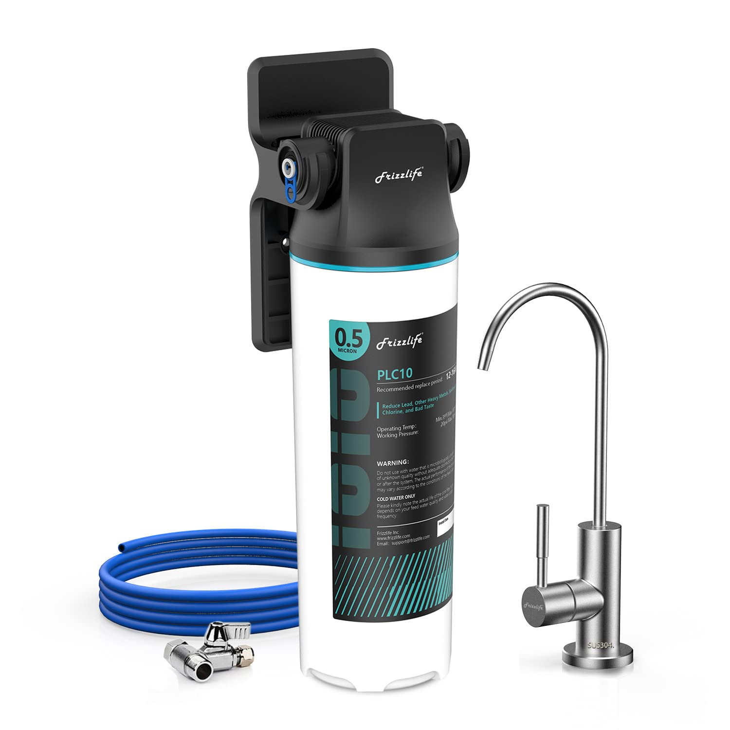 SW10F under Sink Water Filter System with Brushed Nickel Faucet, NSF/ANSI 53&42 gallery