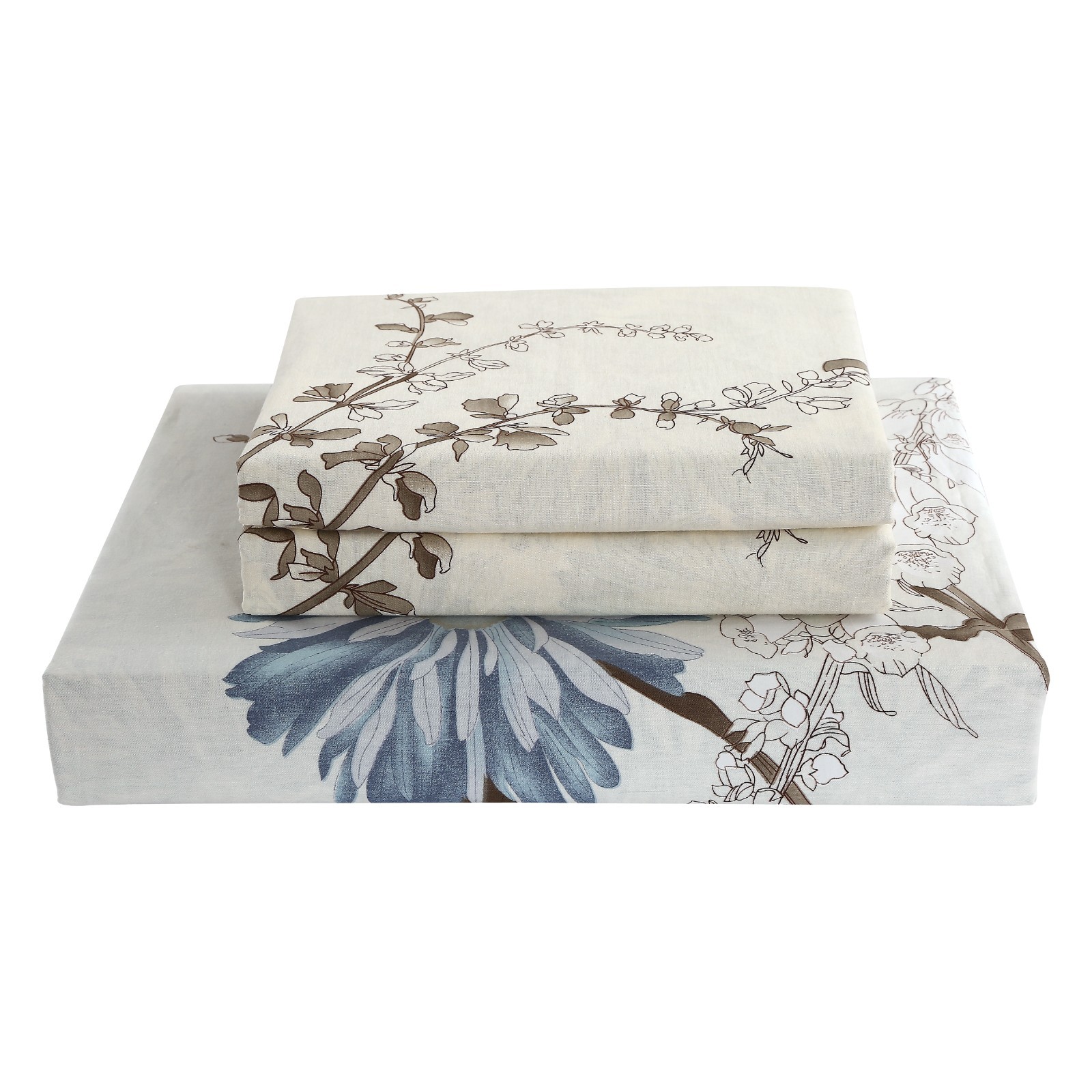 OPEN BOX ITEM: Daisy Silhouette 100% Cotton Bedding Set: 3pc Duvet Cover Set gallery