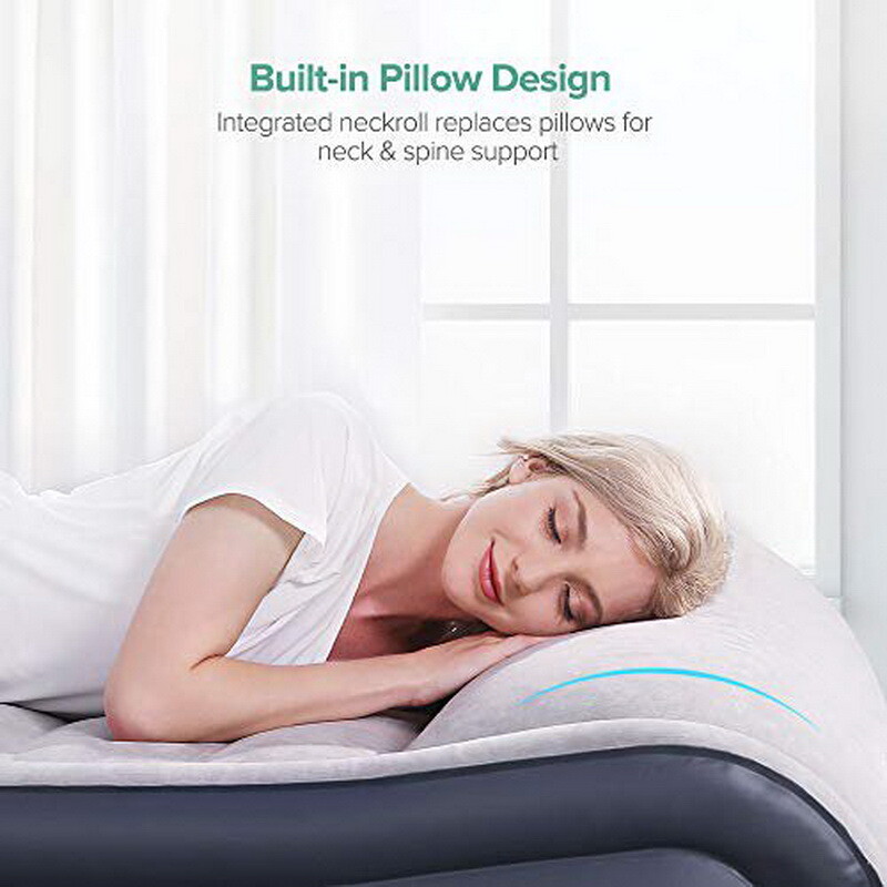 Sable SA-HF033 Full Size Air Mattresses Built-in Pump Inflatable Bed EPS50 gallery