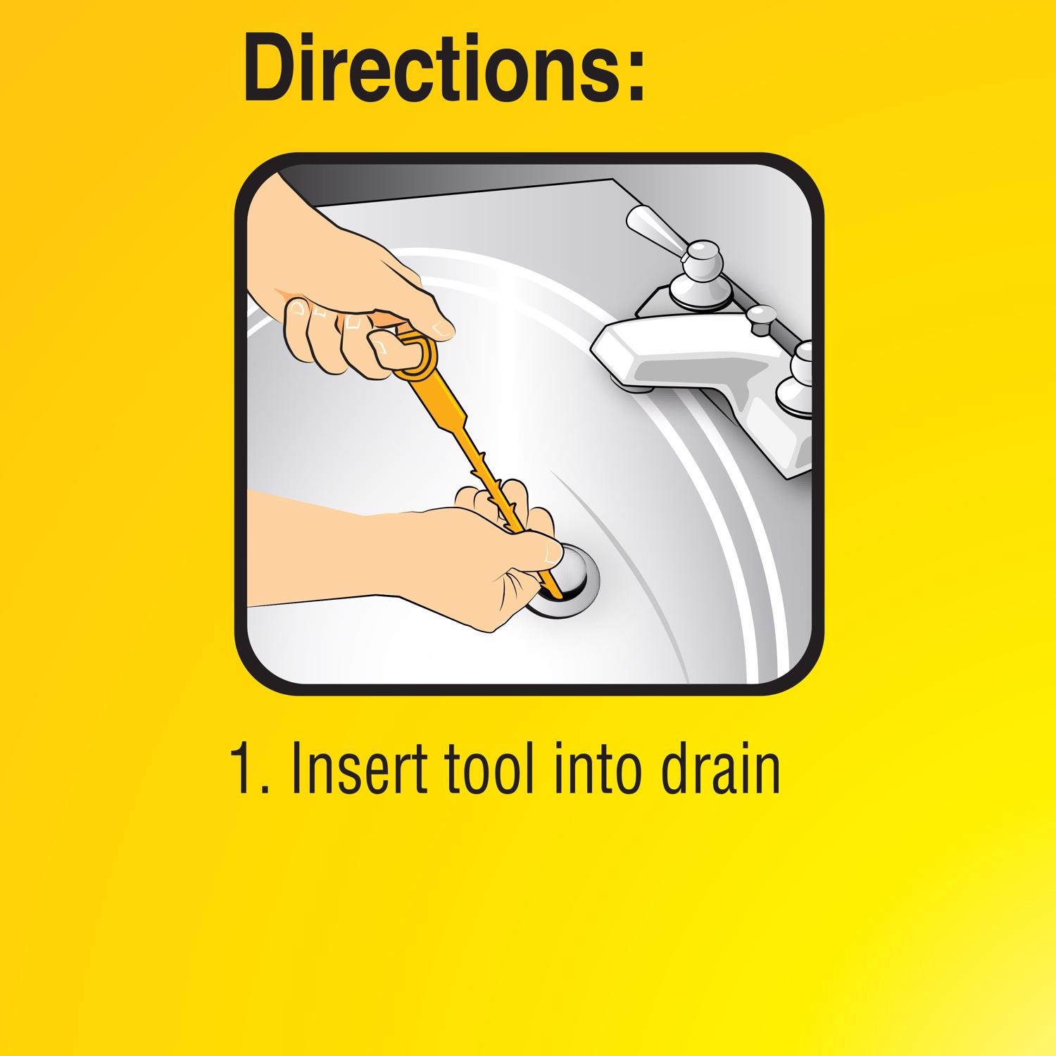 Instant Power 2301 Drain Snake Hair Clog Remover Tool 20 in. gallery