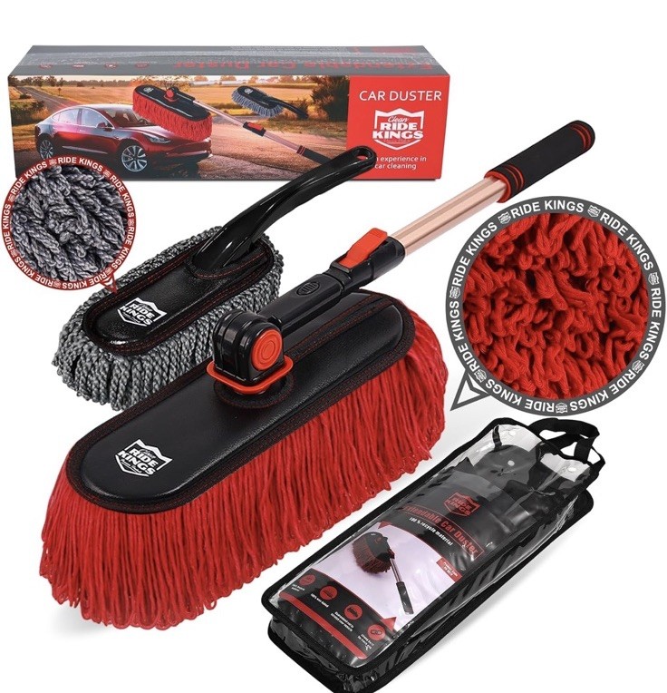 Car Duster Exterior Scratch Free,Soft Car Brush Kit for Car,Truck,Suv,Rv and Mot gallery