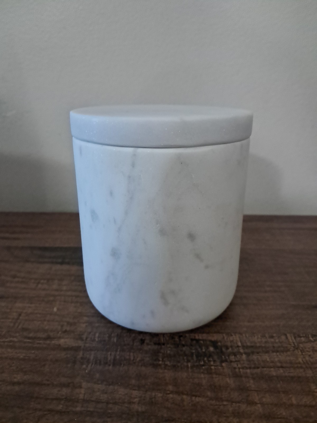 CB2 Large Marble Canister gallery