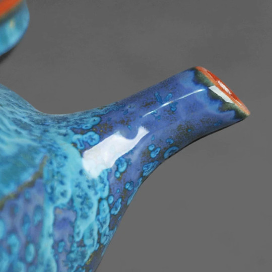 Blue Ceramic Tea Pitcher Pottery Chahai gallery