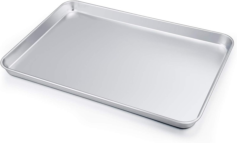 Large Baking Sheet P&P CHEF Stainless Steel Cookie Pan Tray Non Toxic 16x12x1" gallery