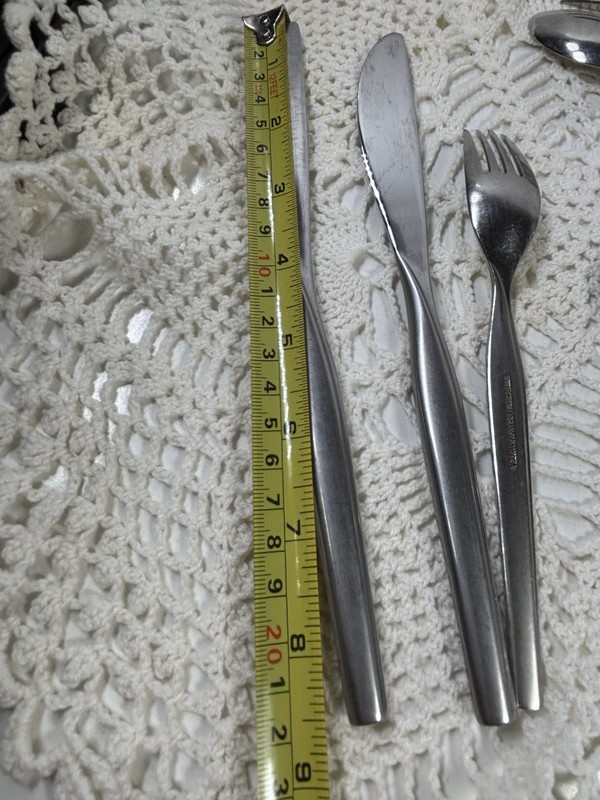 6x WMF Cromargan Flatware Spoon Fork Knife Korea Glossy 18/8 Stainless gallery