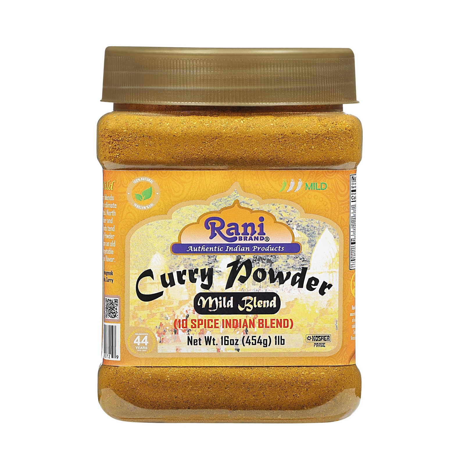 Rani Curry Powder Mild Natural 10-Spice Blend 1lb (16oz) gallery