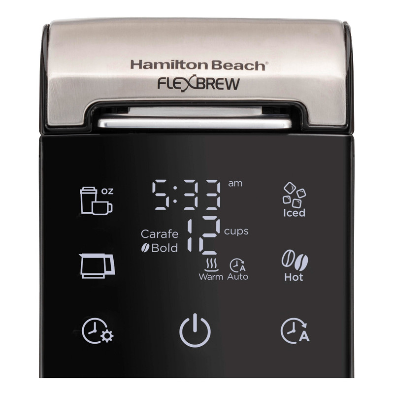 Hamilton Beach Flexbrew Advanced 6-in-1, 12 Cup, K-Cup, Iced or Hot Coffee Maker gallery