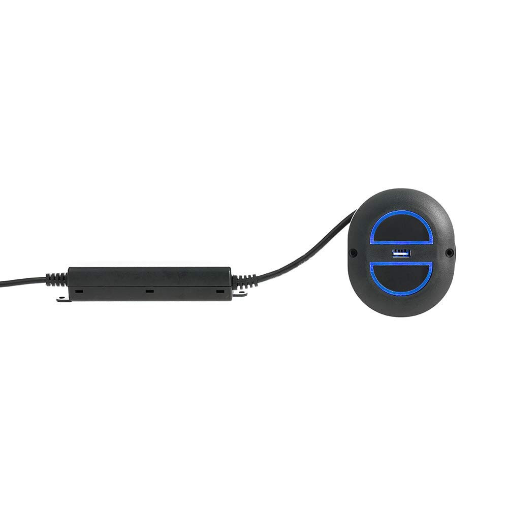 Oval 2 Button 5 Pin Power Recliner Lift Chairs Switch Hand Control USB Bluelight gallery
