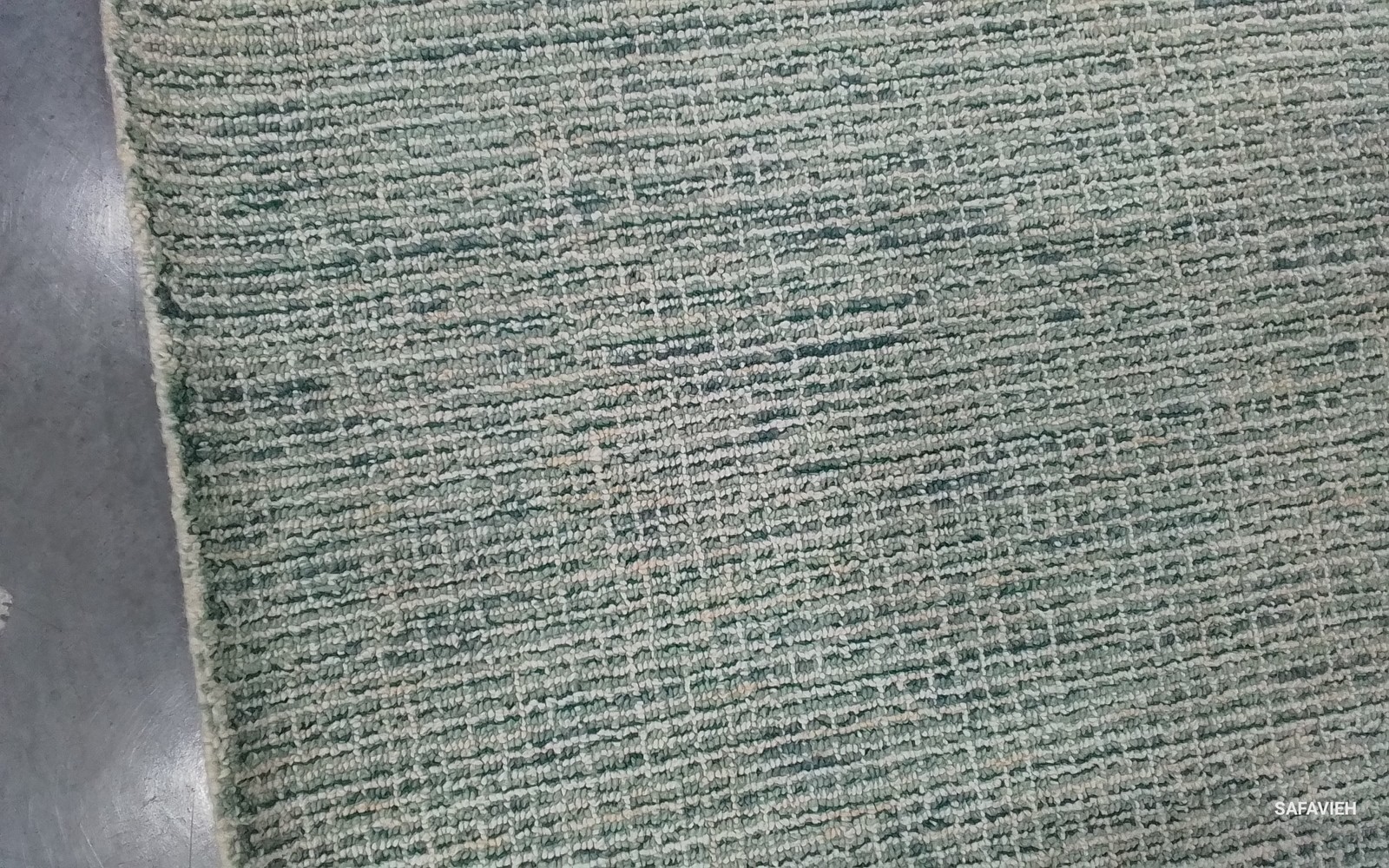GREEN / IVORY 8'-0" x 10'-0" Back Stain Rug, Reduced Price 1172798253 ABT484Y-8 gallery