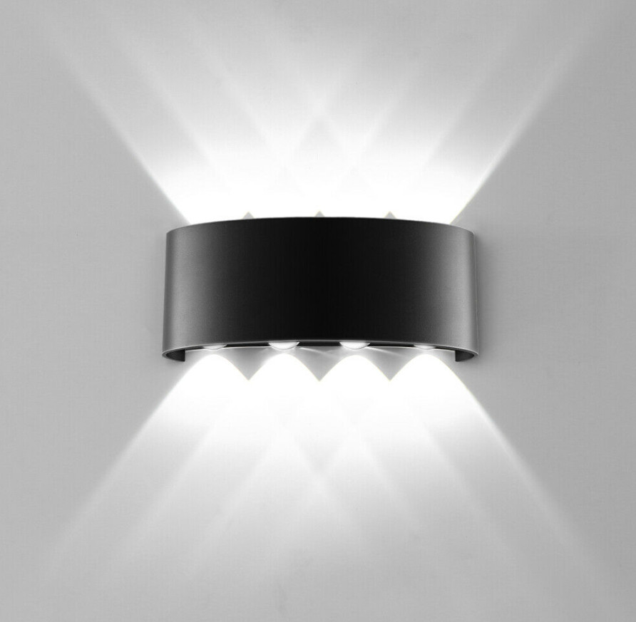 Unbranded 8W 85V-265V LED Waterproof Lamp Sconce NEW in Factory Box. gallery